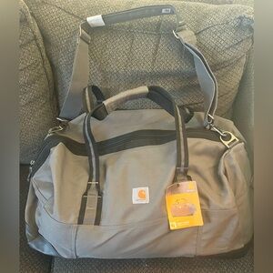 NWT Carhartt 23 inch Legacy Gear Bag grey.